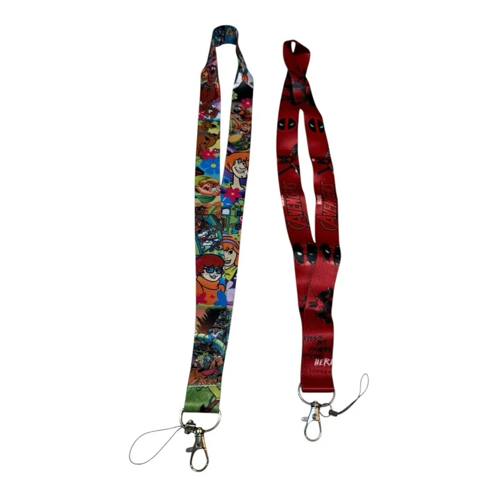 Marvel Avengers & Scooby Doo Kids Lanyard